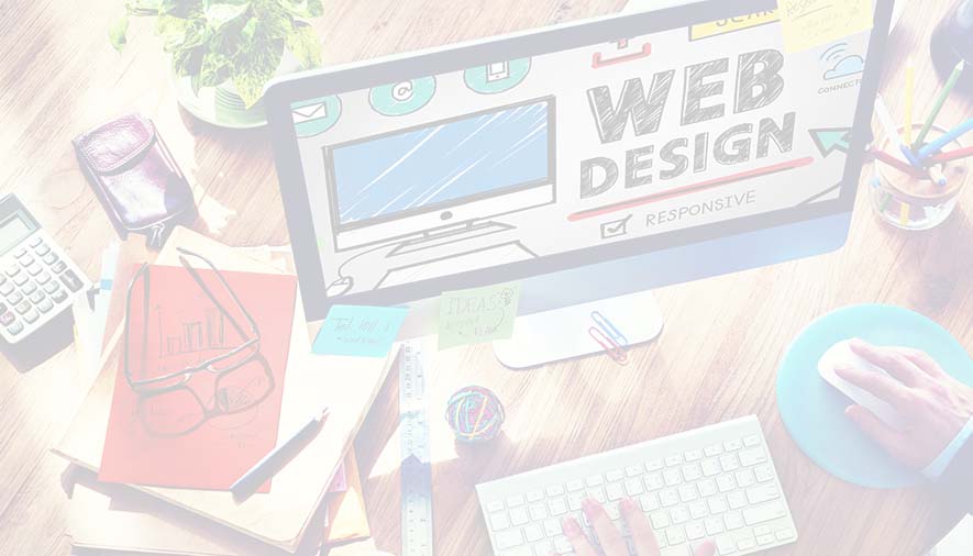 Computerarbeit am Webdesign